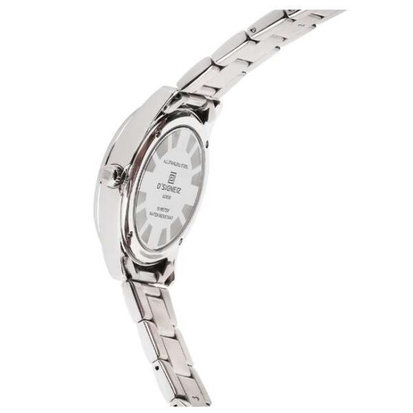 D'signer Analog White Dial Women's Watch 659SM.6L