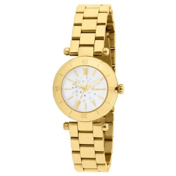 D'signer Analog White Dial Women's Watch 667GM.6L