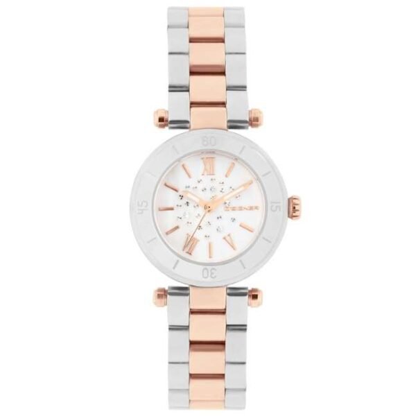 D'signer Analog White Dial Women's Watch 667RTM.6L