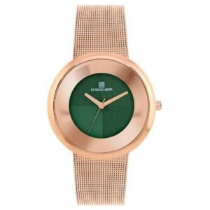 D'signer Analog Green Dial Women's Watch 670RGM.16L