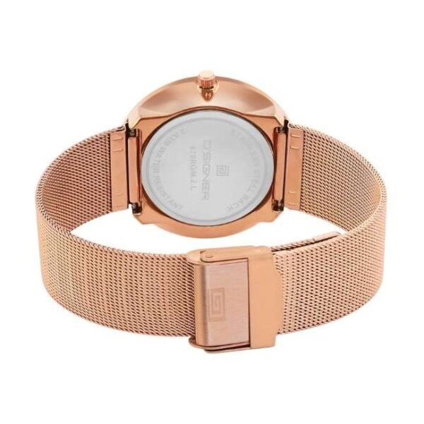 D'signer Analog Silver Dial Women's Watch 670RGM.2L