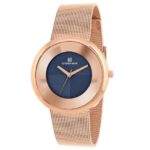 D'signer Blue Dial Analog Women Watch - 670RGM.5L