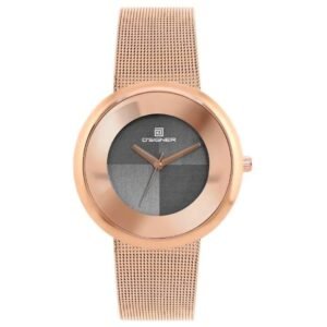 D'signer Analog Grey Dial Women's Watch 670RGM.8L