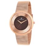 D'signer Analog Brown Dial Women's Watch 670RGM.9L
