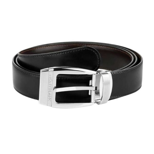 Montblanc Black 100 x 3 cm Belt - 7222