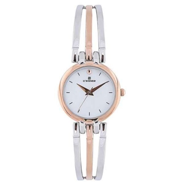 D'signer Analog White Dial Women's Watch 724RTM.6L