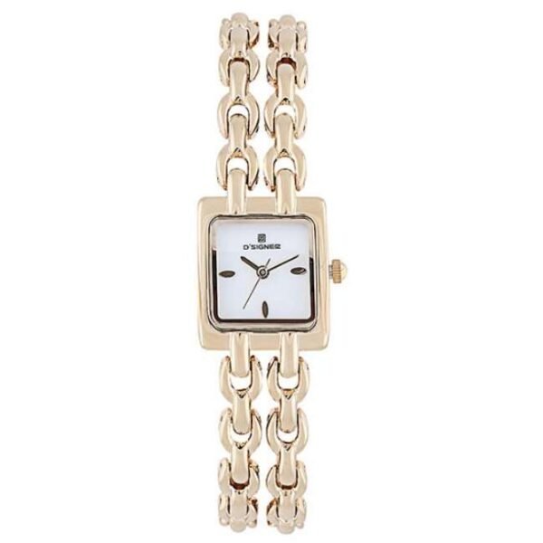 D'signer Analog White Dial Women's Watch 725GM.6L