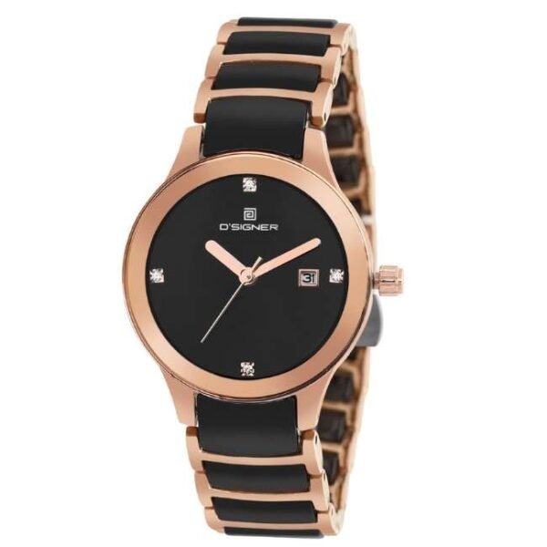 D'signer Black Dial Analog Women Watch - 746RGBCRM.3L