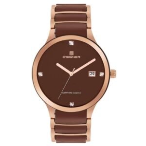 D'signer Brown Dial Analog Men Watch - 746RGBCRM.9G