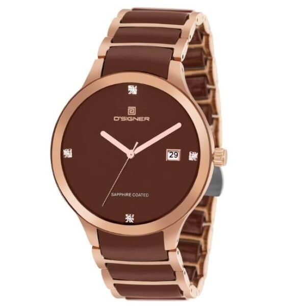 D'signer Brown Dial Analog Men Watch - 746RGBCRM.9G