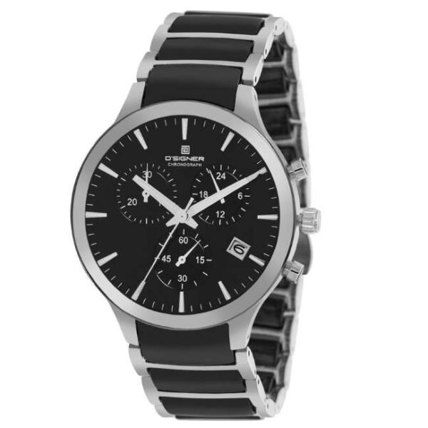 D'signer Black Dial Analog Chronograph Men Watch - 747BCRM.3G