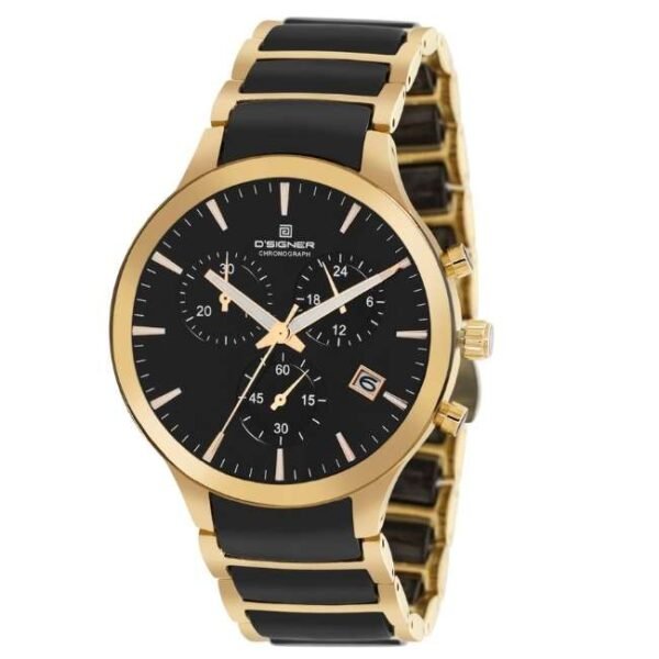 D'signer Black Dial Analog Chronograph Men Watch - 747GBCRM.3G