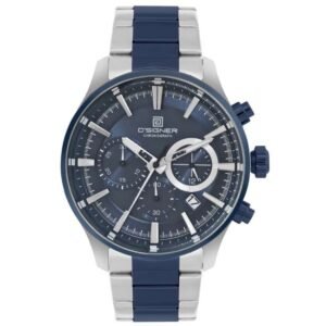 D'signer Blue Dial Analog Chronograph Men Watch - 748BLTM.5G