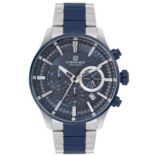 D'signer Blue Dial Analog Chronograph Men Watch - 748BLTM.5G