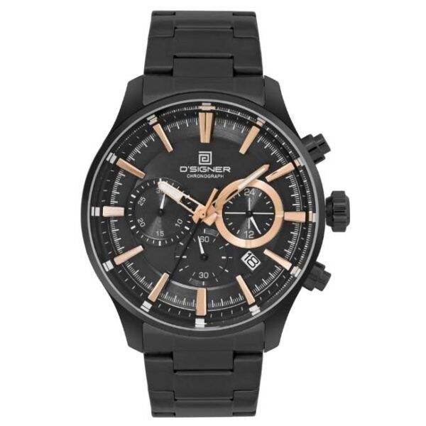 D'signer Black Dial Analog Chronograph Men Watch - 748BM.3G