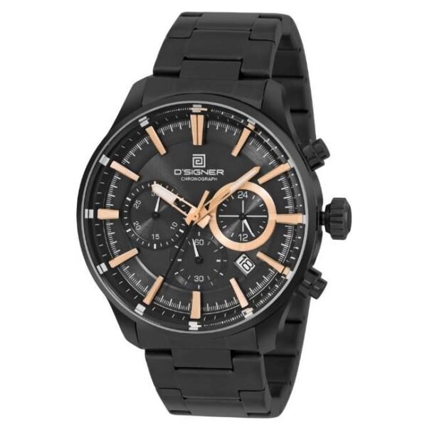 D'signer Black Dial Analog Chronograph Men Watch - 748BM.3G