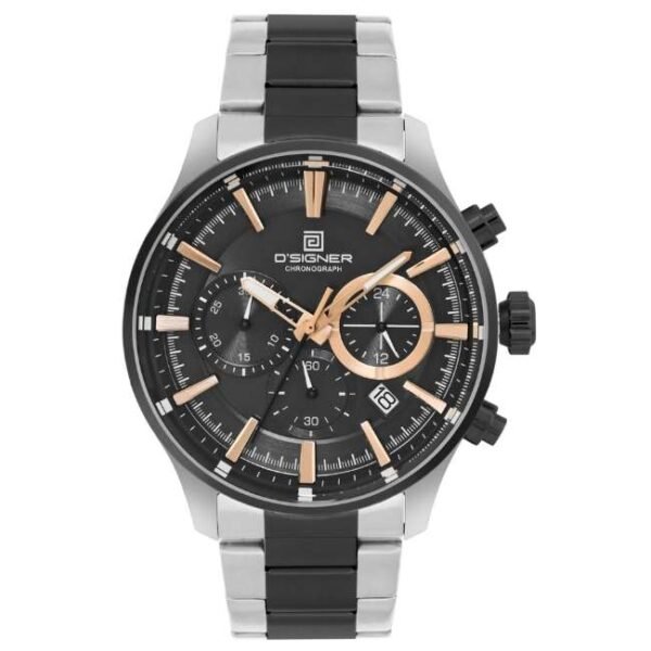 D'signer Black Dial Analog Chronograph Men Watch - 748SBTM.3G
