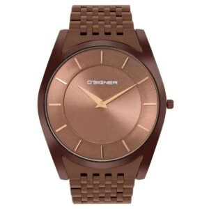 D'signer Brown Dial Analog Men Watch - 753BRNM.9G