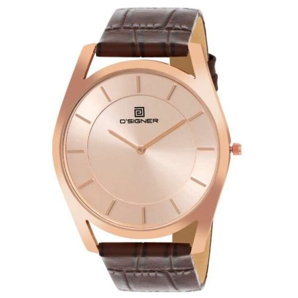 D'signer Rose Dial Analog Men Watch - 753RGL.11G