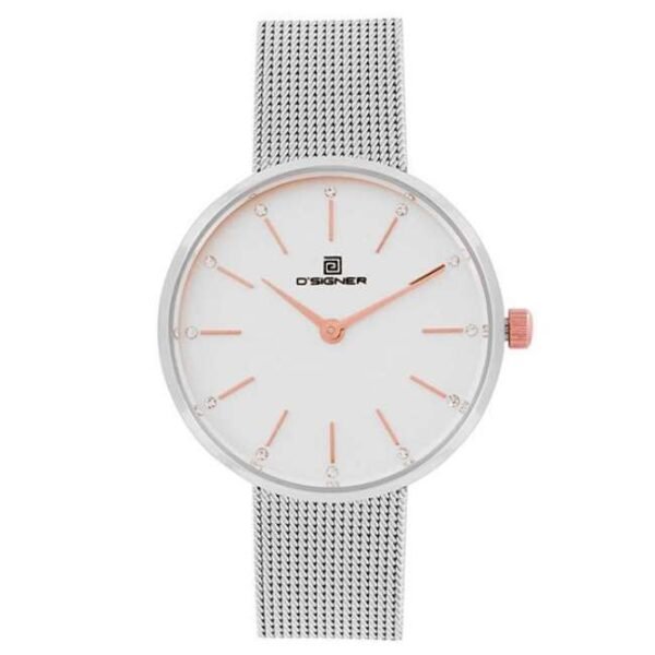 D'signer Analog Silver Dial Women's Watch 756SM.2L