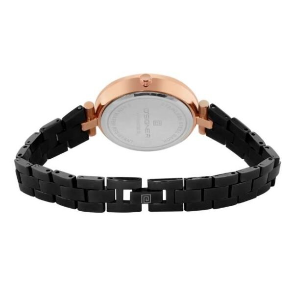 D'signer Analog Black Dial Women's Watch 787RGBTM.3L