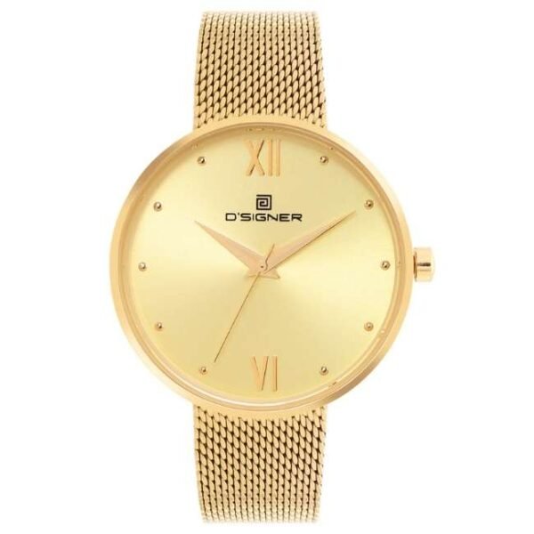 D'signer Analog Gold Dial Women's Watch 788GM.4L