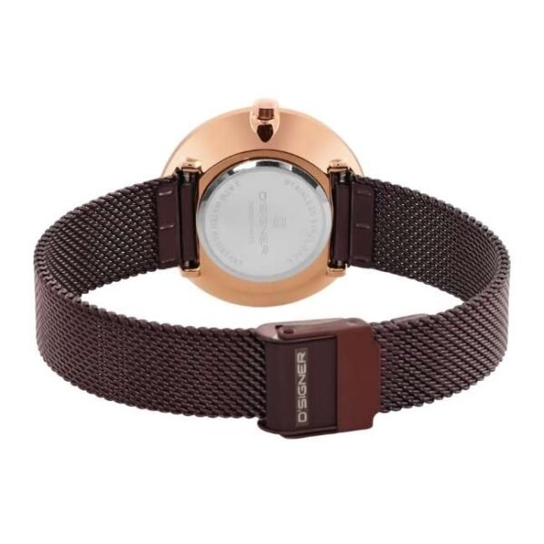 D'signer Analog Brown Dial Women's Watch 788RGBRNM.9L