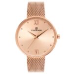 D'signer Analog Rose Gold Dial Women's Watch 788RGM.11L