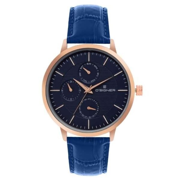 D'signer Analog Blue Dial Multifunction Men's Watch 792RGL.5G