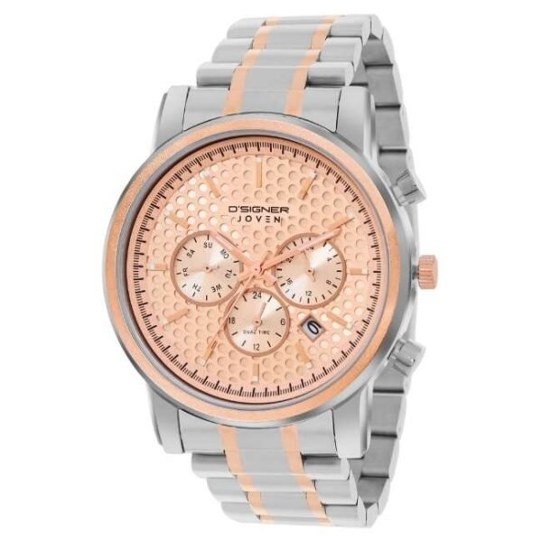 D'signer Analog Rose Gold Dial Multifunction Men's Watch 795RTM.11G