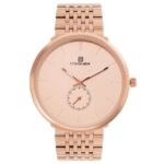 D'signer Analog Rose Gold Dial Men's Watch 802RGM.11G