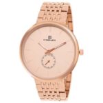 D'signer Analog Rose Gold Dial Men's Watch 802RGM.11G