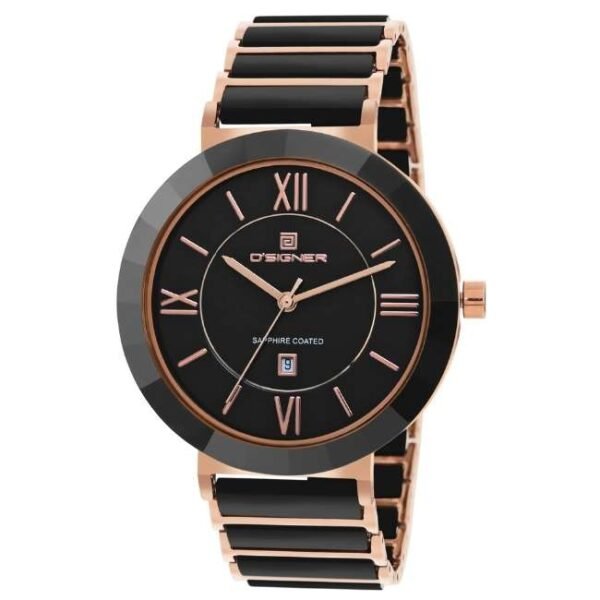 D'signer Analog Black Dial Men's Watch 815RGBCRM.3G