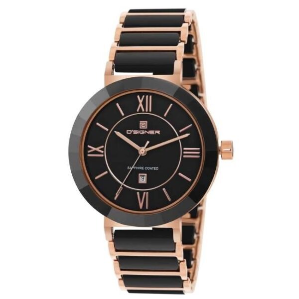 D'signer Analog Black Dial Women's Watch 815RGBCRM.3L