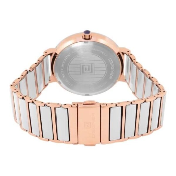 D'signer Analog White Dial Men's Watch 815RGWCRM.6G