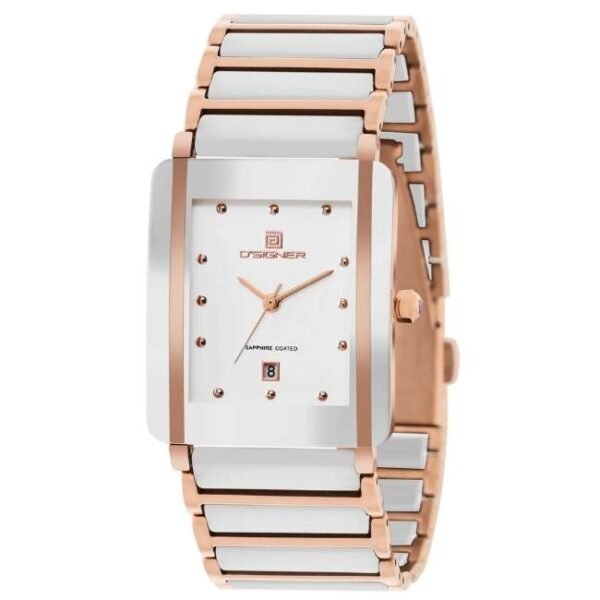 D'signer Analog White Dial Men's Watch 816RGWCRM.2G