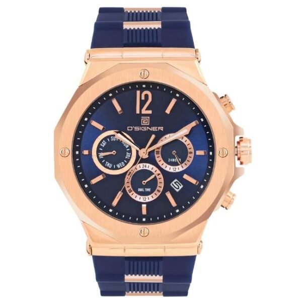 D'signer Analog Blue Dial Multifunction Men's Watch 820RGFS.5G