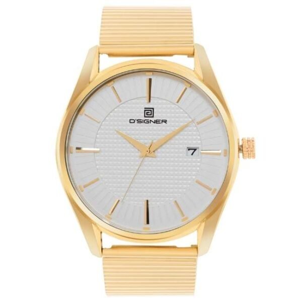 D'signer Analog White Dial Dated Men's Watch 821GM.1G