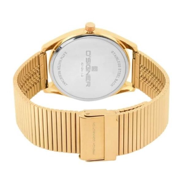 D'signer Analog White Dial Dated Men's Watch 821GM.1G
