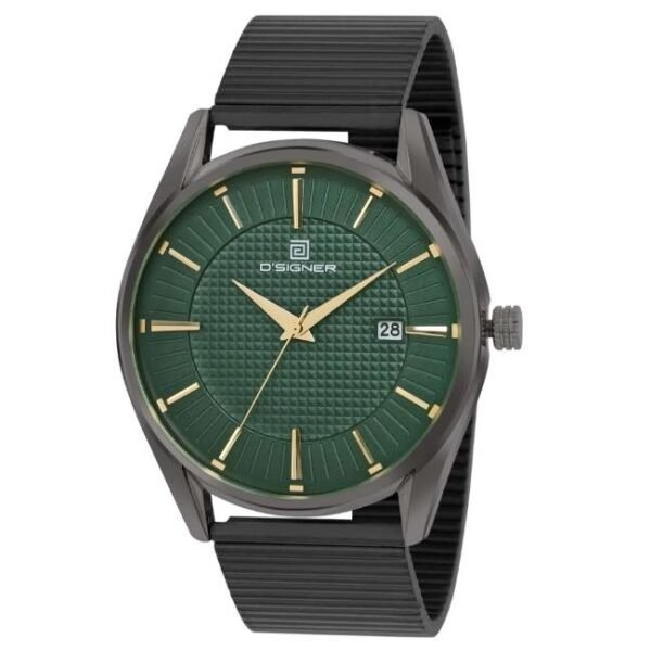 D'signer Analog Green Dial Dated Men's Watch 821GNM.16G