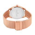 D'signer Analog Rose Gold Dial Dated Men's Watch 821RGM.11G
