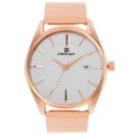 D'signer Analog White Dial Dated Men's Watch 821RGM.2G