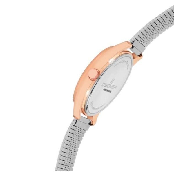 D'signer Analog Rose Gold Dial Dated Men's Watch 821RTM.11G