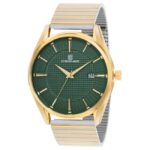 D'signer Analog Green Dial Dated Men's Watch 821TM.16G