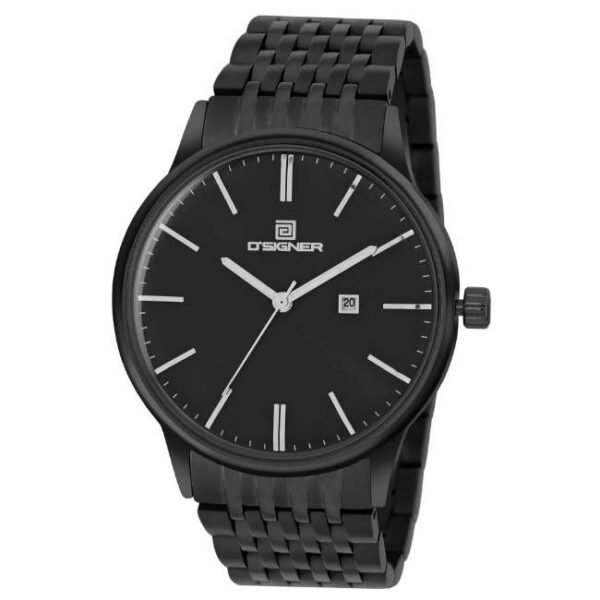 D'signer Analog Black Dial Dated Men's Watch 829BM.3G