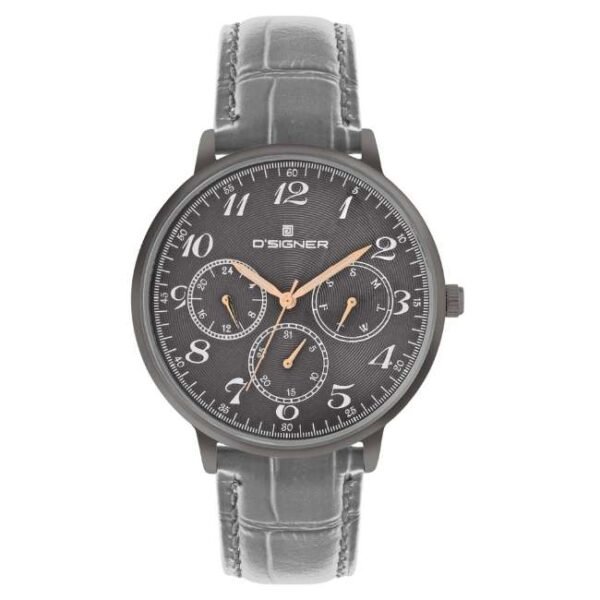 D'signer Analog Grey Dial Multifunction Men's Watch 838GNL.8G