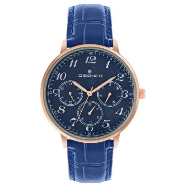 D'signer Analog Blue Dial Multifunction Men's Watch 838RGL.5G