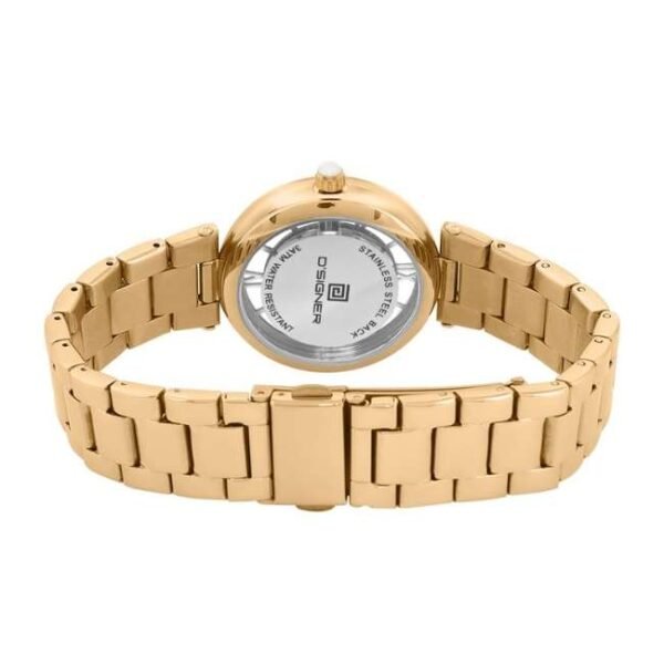 D'signer Analog Gold Sunray Dial Women's Watch 839GM.4L