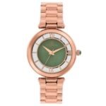 D'signer Analog Green Sunray Dial Women's Watch 839RGM.16L
