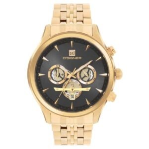 D'signer Black Dial Analog Chronograph Men Watch - 857GM.3G